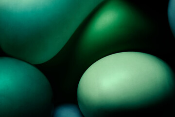 Colorful bubbles, abstract background