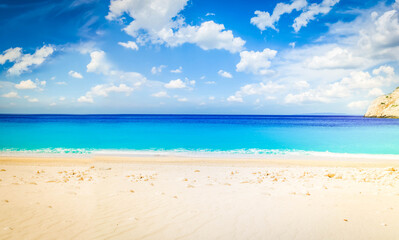 Beautiful lanscape of Zakinthos island