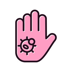 Dirty Hands Icon