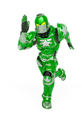 crusher combat is running in white background