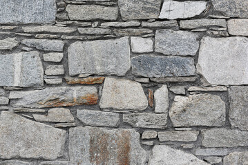 Grey stone wall texture.