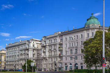 Street in Vienna, Austria