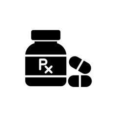 Pills Bottle Icon