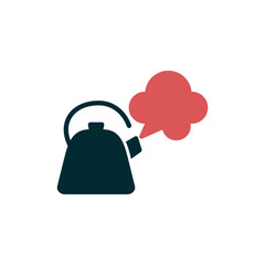 Fototapeta premium Steaming Icon