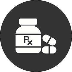 Pills Bottle Icon