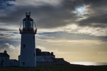 Fototapeta na wymiar lighthouse on the coast of Ireland