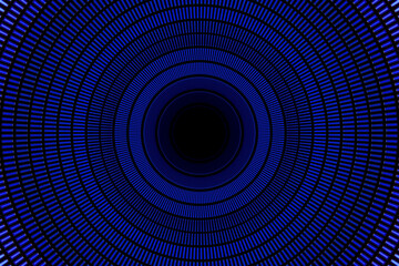 Abstract Blue Circles Background