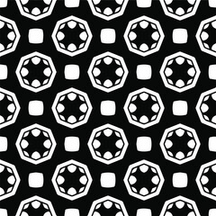 seamless pattern.Simple stylish abstract geometric background. Monochrome image. Black and white color. Design for decor, prints, textile.Design element for prints. 