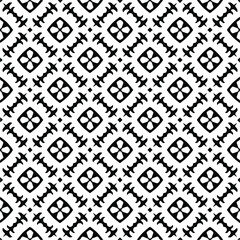 seamless pattern.Simple stylish abstract geometric background. Monochrome image. Black and white color. Design for decor, prints, textile.Design element for prints. 