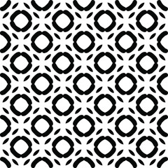 seamless pattern.Simple stylish abstract geometric background. Monochrome image. Black and white color. Design for decor, prints, textile.Design element for prints. 