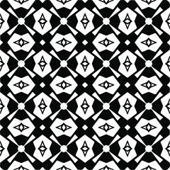 seamless pattern.Simple stylish abstract geometric background. Monochrome image. Black and white color. Design for decor, prints, textile.Design element for prints. 