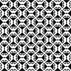 seamless pattern.Simple stylish abstract geometric background. Monochrome image. Black and white color. Design for decor, prints, textile.Design element for prints. 
