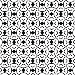 Fototapeta premium seamless pattern.Simple stylish abstract geometric background. Monochrome image. Black and white color. Design for decor, prints, textile.Design element for prints. 