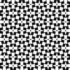 seamless pattern.Simple stylish abstract geometric background. Monochrome image. Black and white color. Design for decor, prints, textile.Design element for prints. 