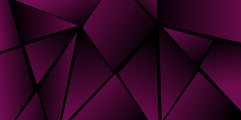 Fototapeta premium Abstract polygonal pattern. Shades of pink. Background design, cover, postcard, banner, wallpaper