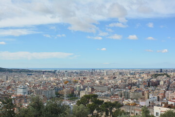 Barcellona - la Città di Barcellona - Vista Aerea Dall'alto