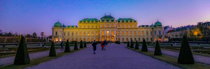 Naklejka premium panorama of vienna