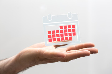  business plan and time management concept, concept of important day,