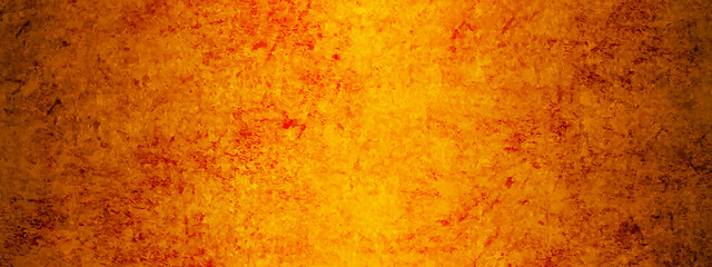 Abstract ancient creative yellow or orange grungy wall, Old grunge yellow or orange paper texture with space, Modern yellow or orange background for any types of design related works.