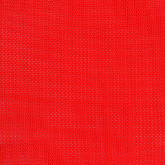 red polyester fabric texture background