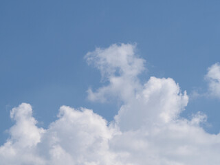 blue sky with clouds background