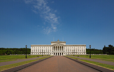 Stormont Parliament Buildings in Belfast