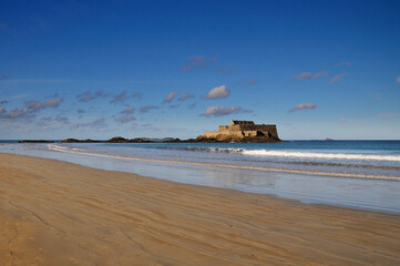 Saint-Malo plage fort
