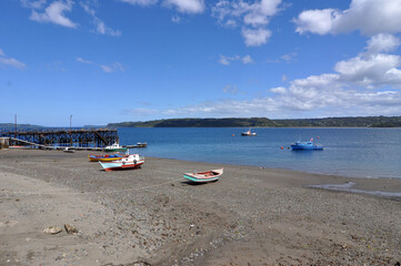 Fototapeta na wymiar Chiloe Island, Chile.