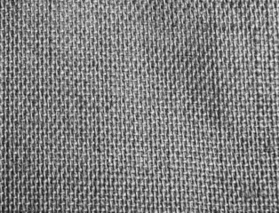 The surface of the sack close-up photography.