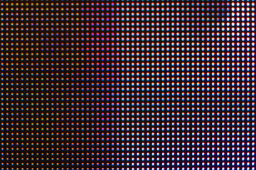 LED screen closeup texture with lots of tiny lights