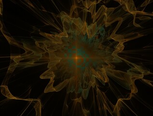 Imaginatory fractal abstract background Image