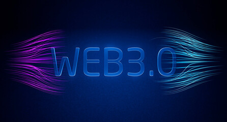 WEB3 next generation world wide web blockchain technology with decentralized information, distributed social network	
 - obrazy, fototapety, plakaty