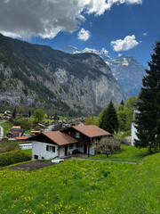 swiss alpine village