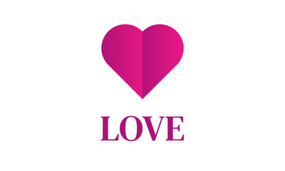pink heart logo