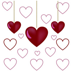 Heart Romantic Valentines Day