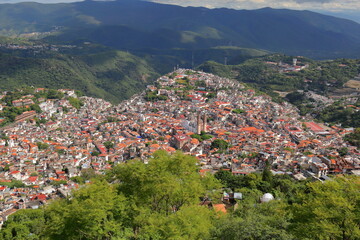 City of Taxco in Mexico