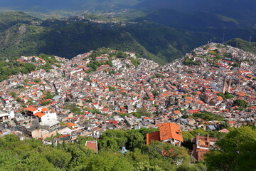 City of Taxco in Mexico