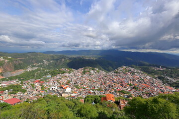 City of Taxco in Mexico