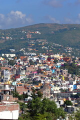 Historic city in Guanajuato, Mexico