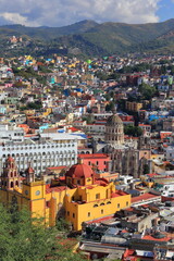Historic city in Guanajuato, Mexico