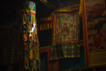 buddhist monastery - obrazy, fototapety, plakaty