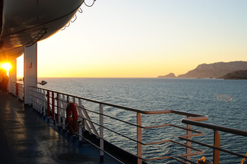 Mit der Fähre von Rom nach Olbia/ Sardinien 