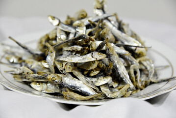 Anchovy is a famous food from Indonesia society