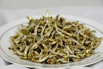 Anchovy is a famous food from Indonesia.