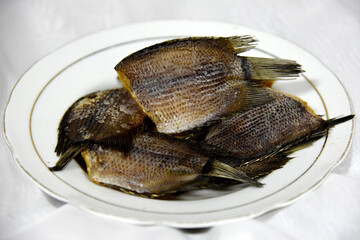 Salted fish is a famous culinary from indonesia society