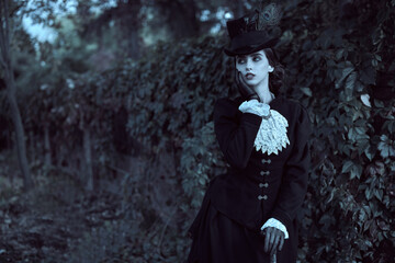refined victorian lady