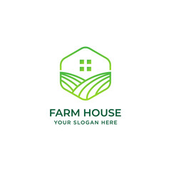 Agriculture and Farm Logo Template Design Vector Illustration