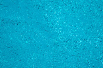 turquoise abstract background, applied toning primer on a white surface