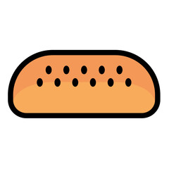 Hamburger Bread icon