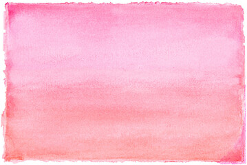 Fototapeta premium Hand painting watercolor on white background